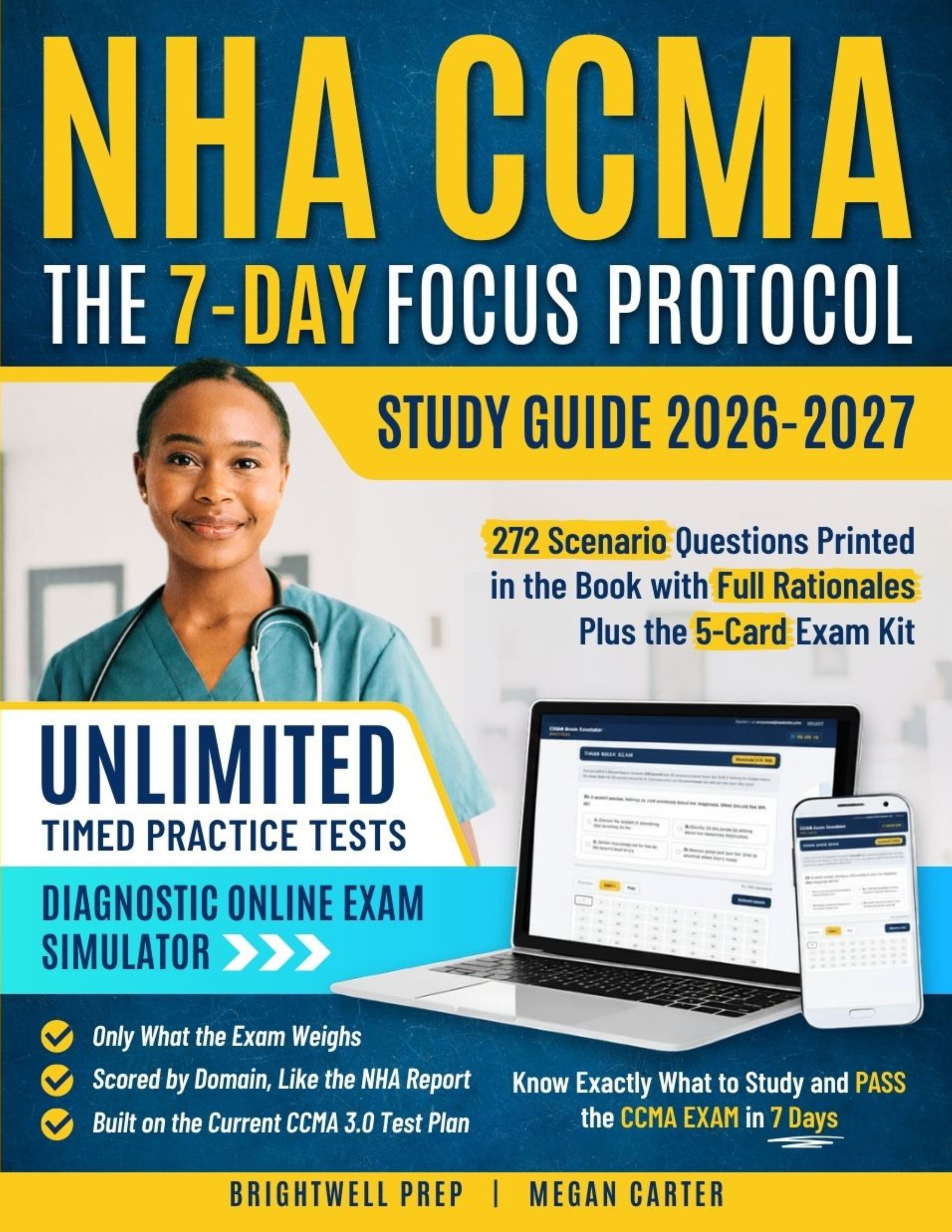 NHA CCMA Study Guide — book cover
